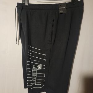 Nike Air Jordan Jumpman Moto Black Gym Shorts Men's Size Medium BQ8466-010